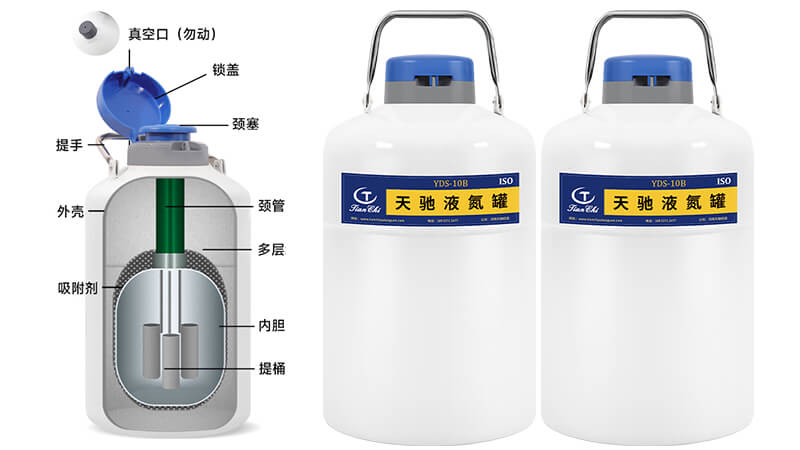 便攜式液氮罐的內(nèi)壁材質(zhì)